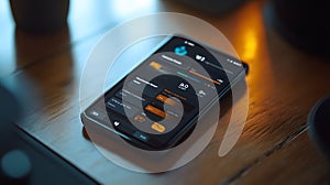 customizable interface showing features