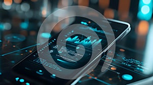 Digital wallet interface with real time financial analysis