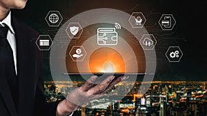 Digital wallet and online payment security system concept Parse