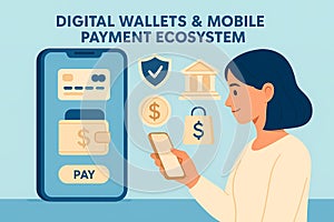 Digital Wallets and Mobile Payment Ecosystem â AI generated