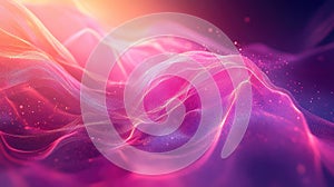 Digital wave background showing data flow and connection