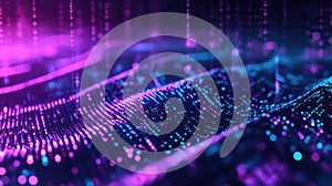 Digital wave creating abstract data flow network