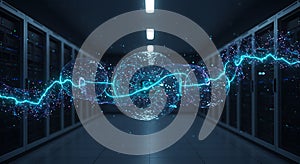 Digital wave flowing through quantum data spheres