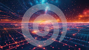 Digital wave processing big data information flow