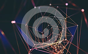 Digital Web. Global computer wireless network
