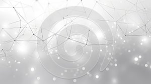 Digital white dots background