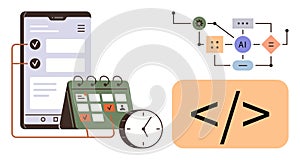 Digital Workflow Management With AI Integration and Task Scheduling