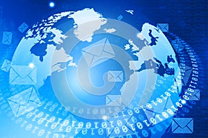 Digital World with email distribution