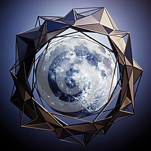 A digitally created image depicting a