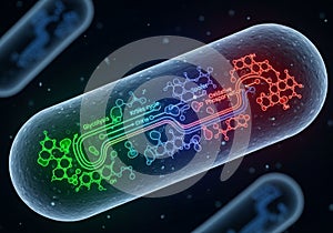 A digitally created image of a