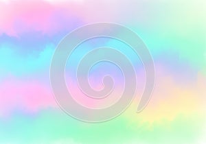 A digitally created image featuring a soft, pastel gradient