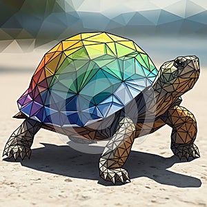 A digitally created image of a