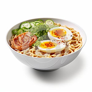 Digitally Enhanced Ramen Bowl With Intel Core And Warmcore Design