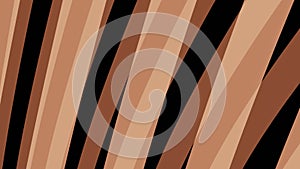 Digitally generated abstract animation brown and beige lights lines on a black background