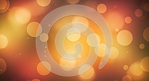 A digitally generated abstract image featuring various sizes of circles with a soft