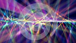 Digitally Generated Disco Laser neon Background