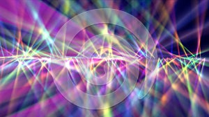 Digitally Generated Disco Laser neon Background