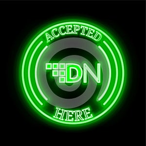 DigitalNote (XDN) accepted here sign