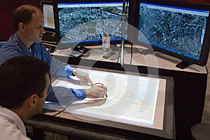 Digitizing maps at the ESRI user conference