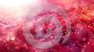 Digits abstract background with connected lines and dots wave flow Digital neural networks