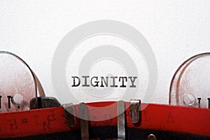 Dignity concept view