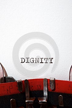 Dignity concept view