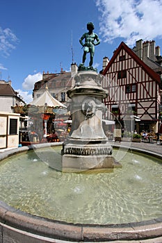 Dijon fountain