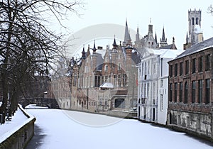 Dijver canal in Bruges