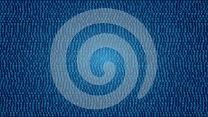 Turquoise Binary Code Stream: Abstract Digital Background