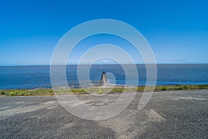 A dike at the Waddenzee