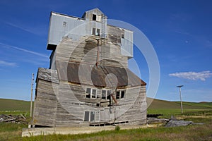 Dilapidated Grain Elevator