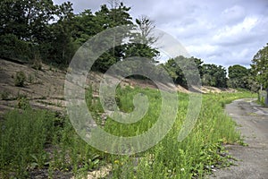 Dilapidated Section of Brooklands Racetrack