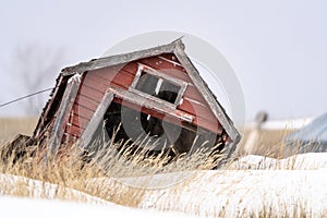 Dilapitated Building Canada