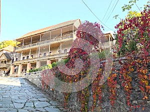 Dilijan old town in Armenia