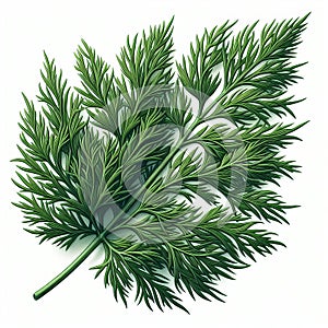 Dill Leaf Fine and feathery with a bright green color and a fr photo