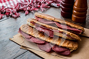 Dilli Kasarli / Beef Tongue Sandwich photo