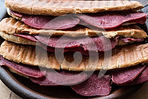 Dilli Kasarli / Beef Tongue Sandwich photo