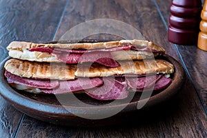 Dilli Kasarli / Beef Tongue Sandwich photo