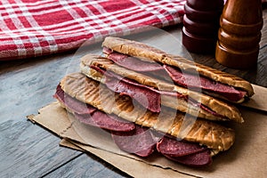 Dilli Kasarli / Beef Tongue Sandwich photo