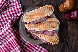 Dilli Kasarli / Beef Tongue Sandwich photo