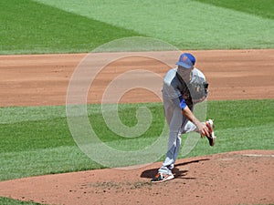 Pitcher Dillon Gee New York Mets