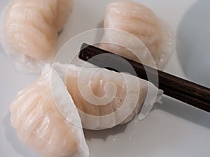 Dim Sum or Har Gow Shrimp Dumpling