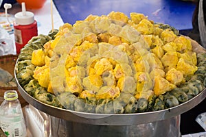 Dim sum - steamed minced pork dumplings