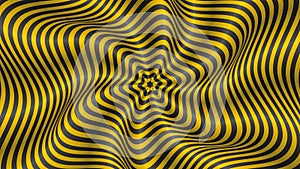 Cool colorful illusion background. Vortex in threedimensional styleVector illustration. photo