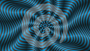 Cool colorful illusion background. Vortex in threedimensional styleVector illustration. photo