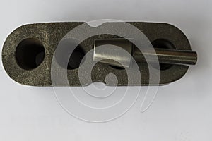 Dimension of hole inspection of an iron casting part by plug gag