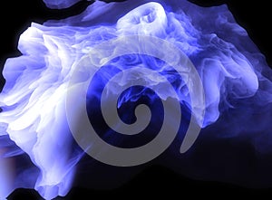 blue smoke background three dimensional texture