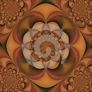 Dimensional effect enhancing the depth and complexity of the