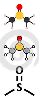 dimethylsulfoxide (DMSO) solvent molecule