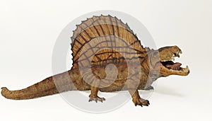A Dimetrodon, a Permian Predatory Reptile photo